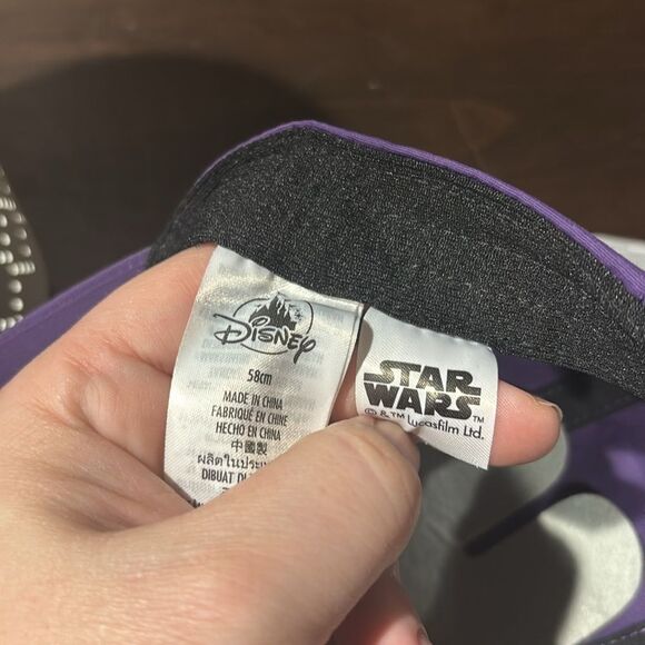NWT New Disney Star Wars Purple Baseball Cap - Picture 8 of 8